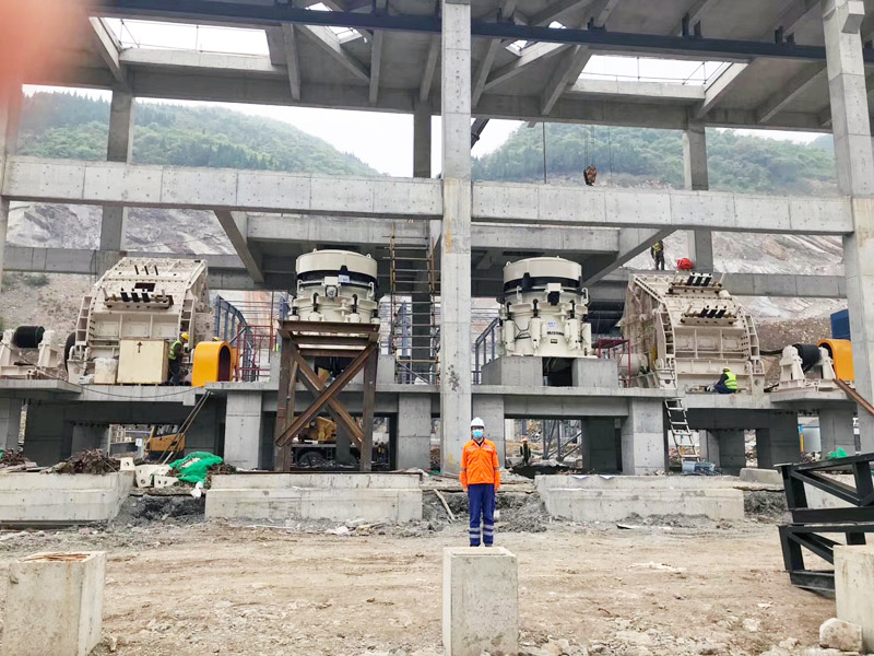 China Huaxin Cement 2000t/h Aggregate Production Line